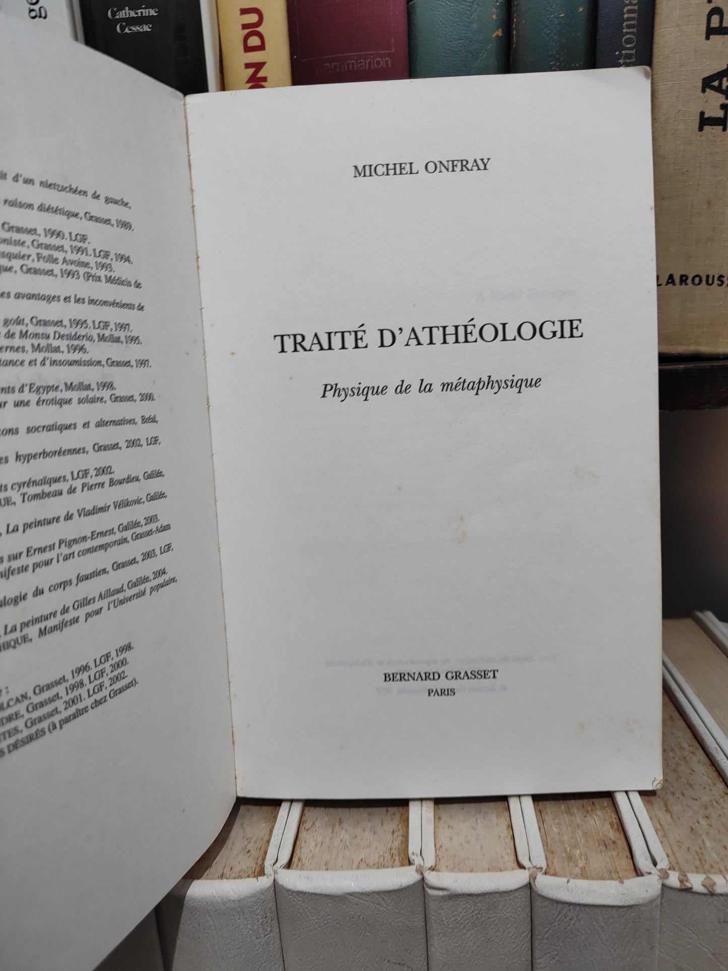 Onfray - Traité d'atheologie