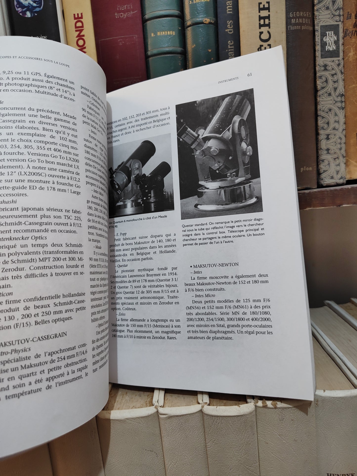 Der elst - Guide du matériel d'observation de l'astronomie
