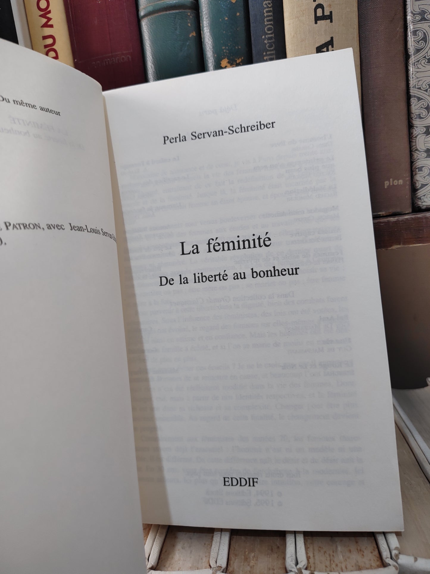 Schreiber - La féminité de la liberté au bonheur