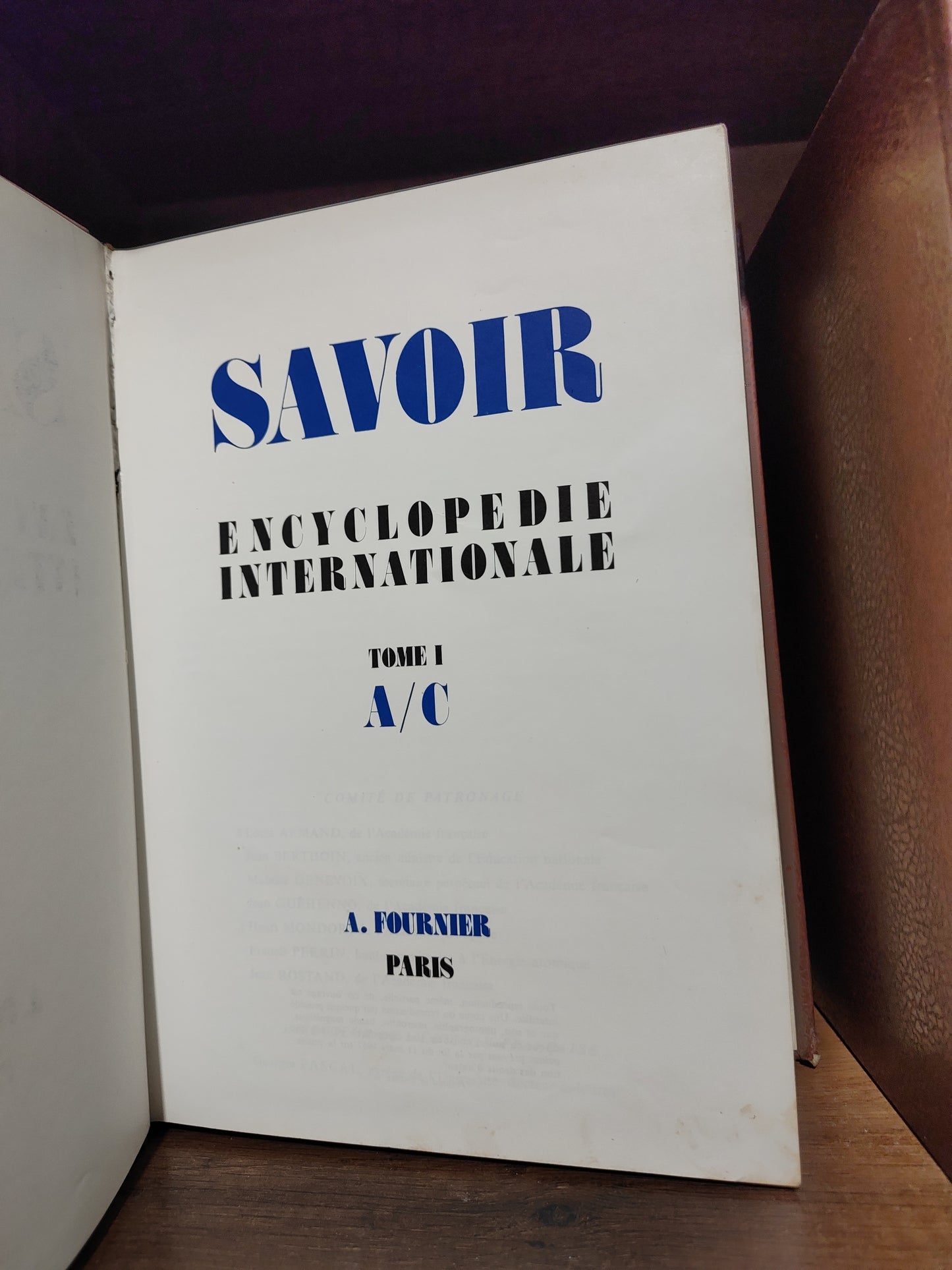 SAVOIR Encyclopédie internationale