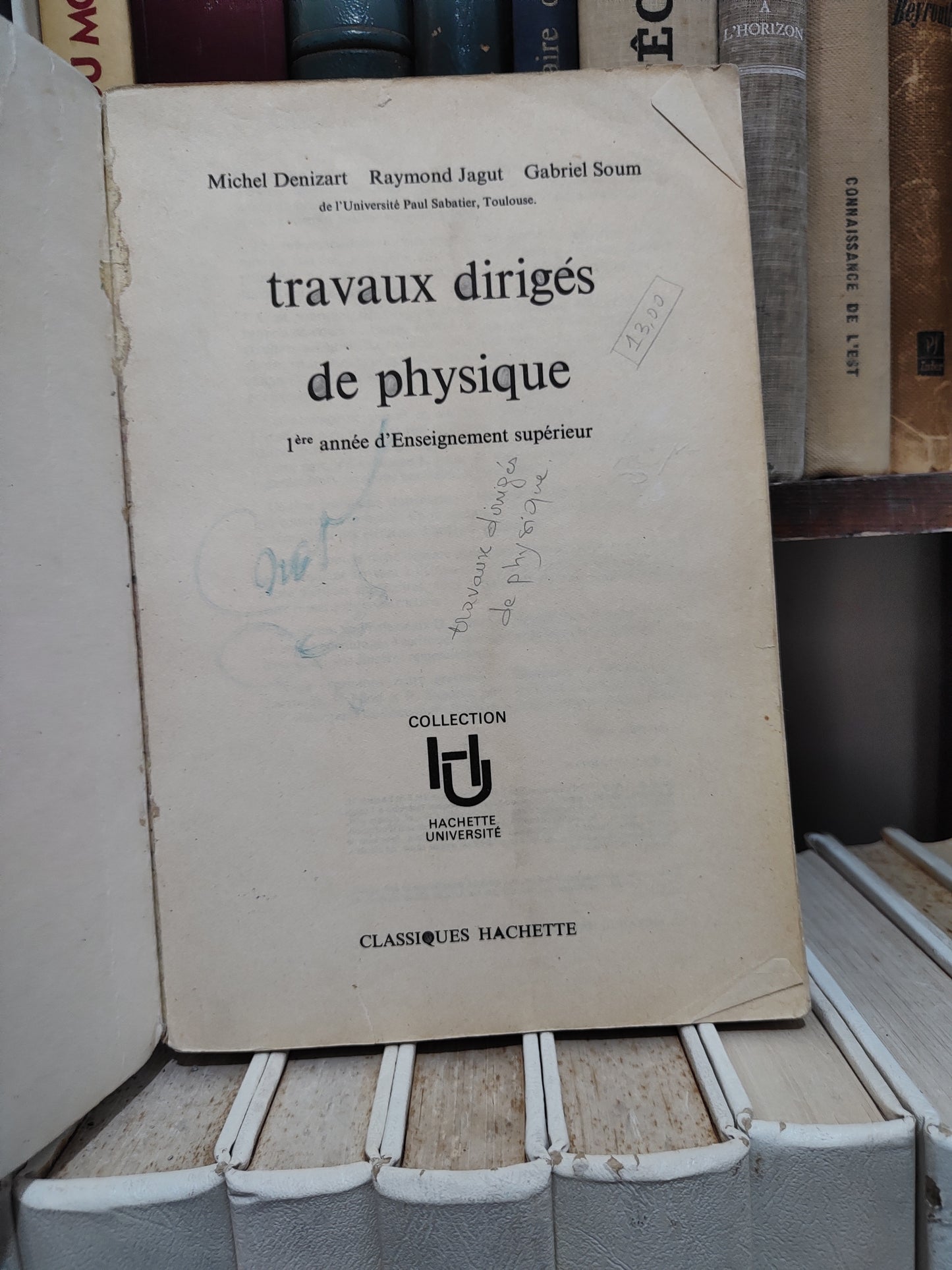 Denizart - Travaux dirigés de physique Aer annee