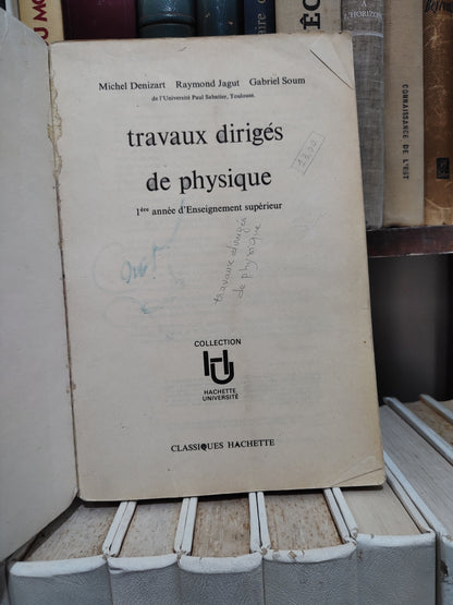 Denizart - Travaux dirigés de physique Aer annee