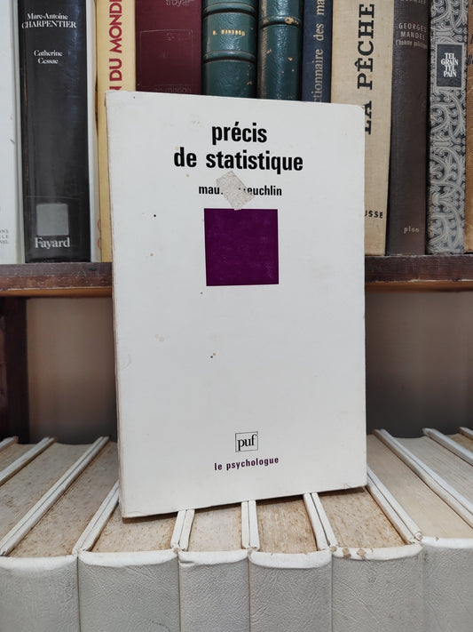 Reuchlin - Précis de statistique : Présentation notionnelle