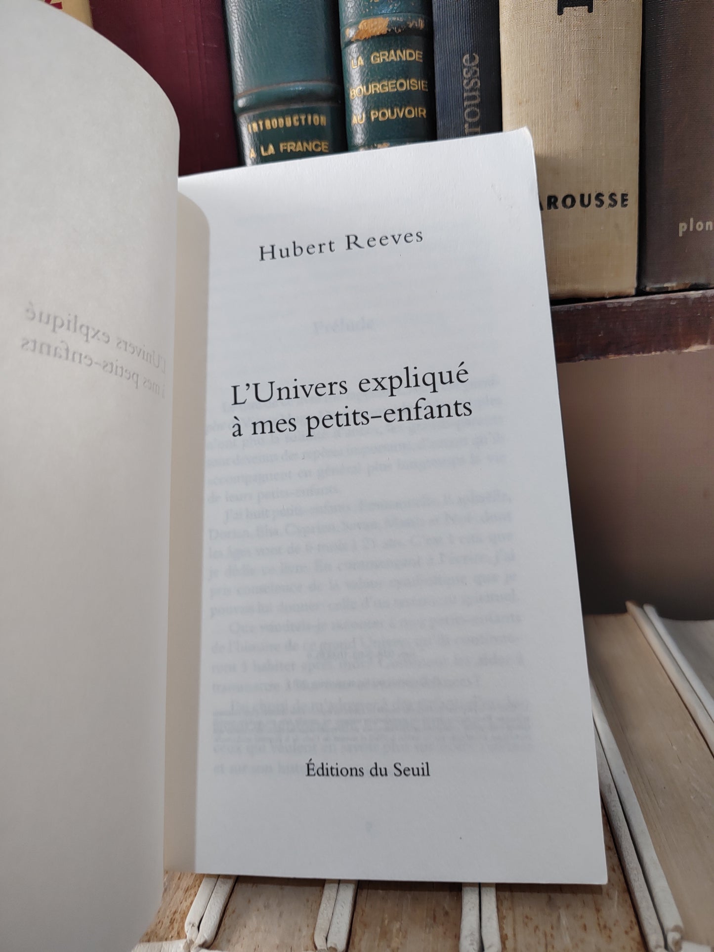 Reeves - l'univers expliqué à mes petits enfants