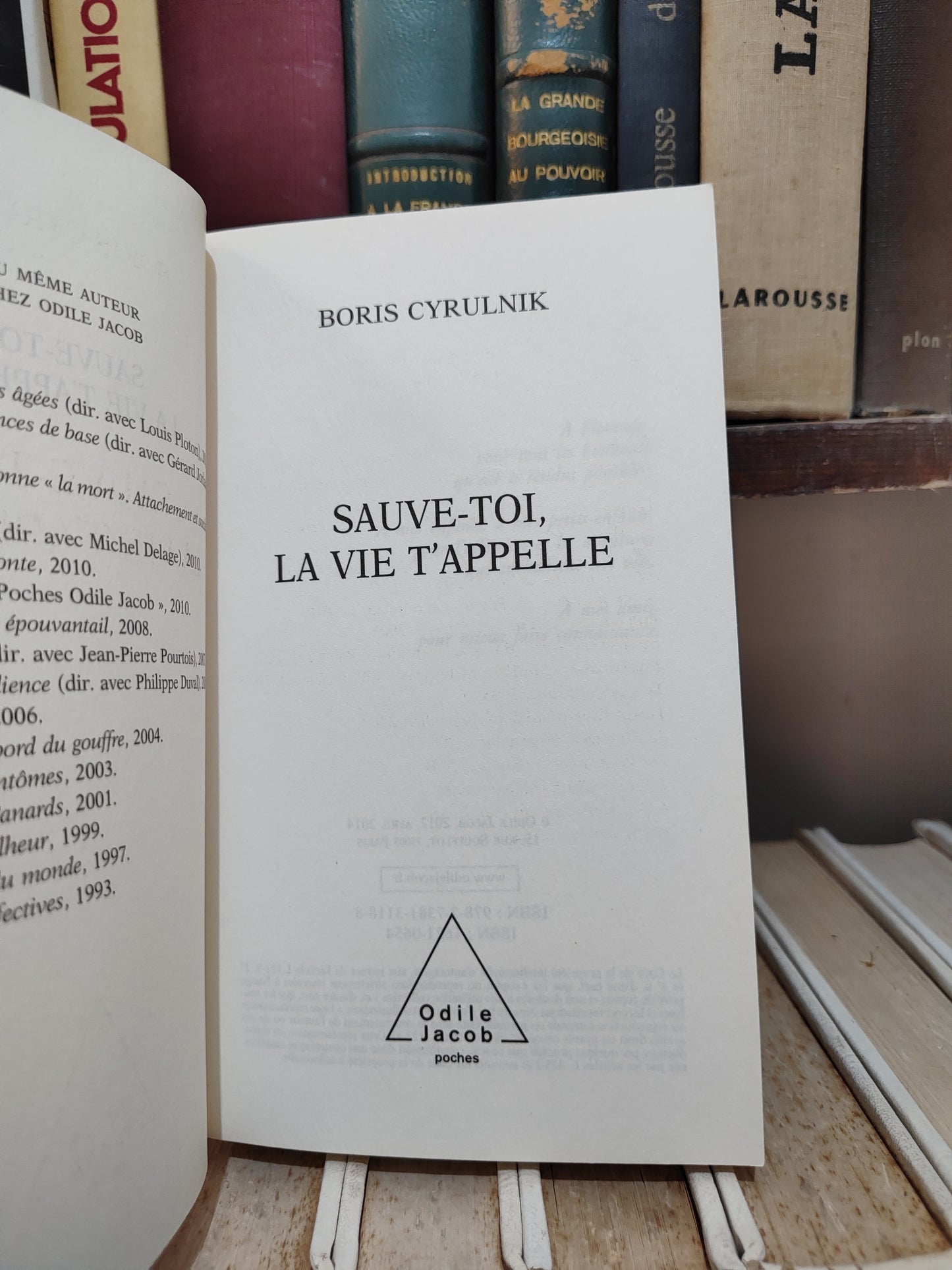 Cyrulnik - Sauve toi la vie t'appelle