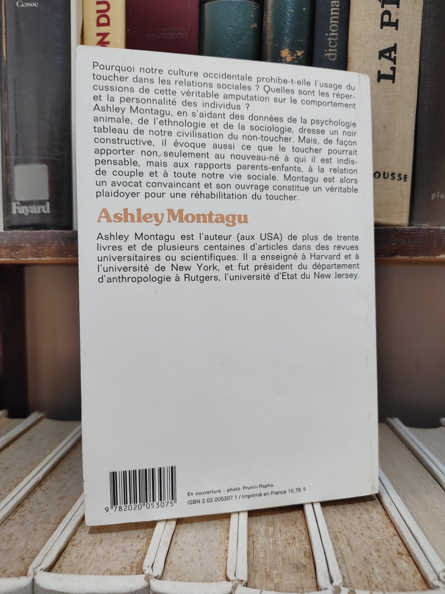 Montagu - La peau et le toucher un premier language