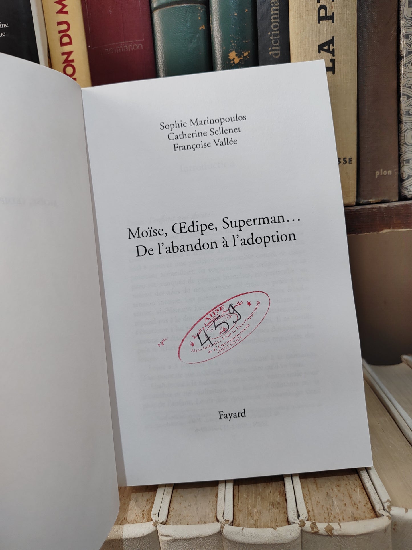 Sophie - Moïse, Œdipe, superman de l'abandon à l'adaptation