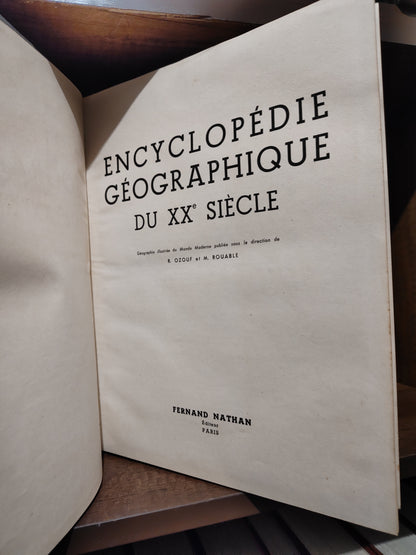 L'encyclopédie géographique du XXe siècle 1950