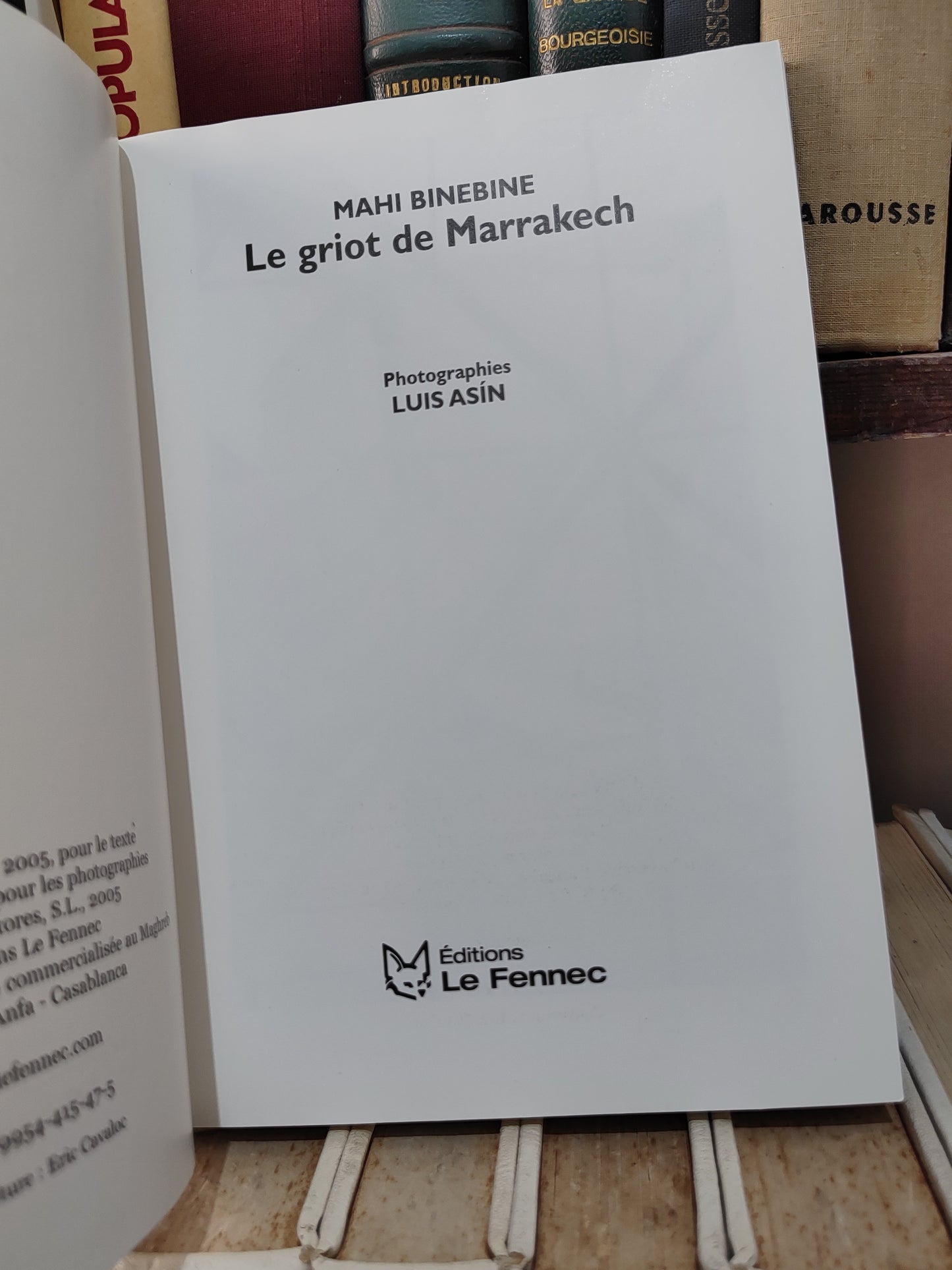 Binebine - Le grio de Marrakech