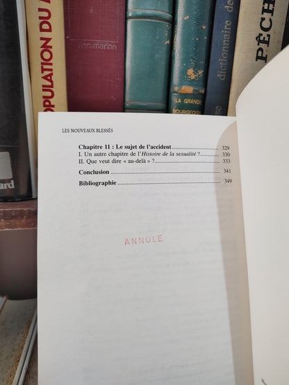 Malabou - Les nouveaux blessés de Freud à la neurologie...