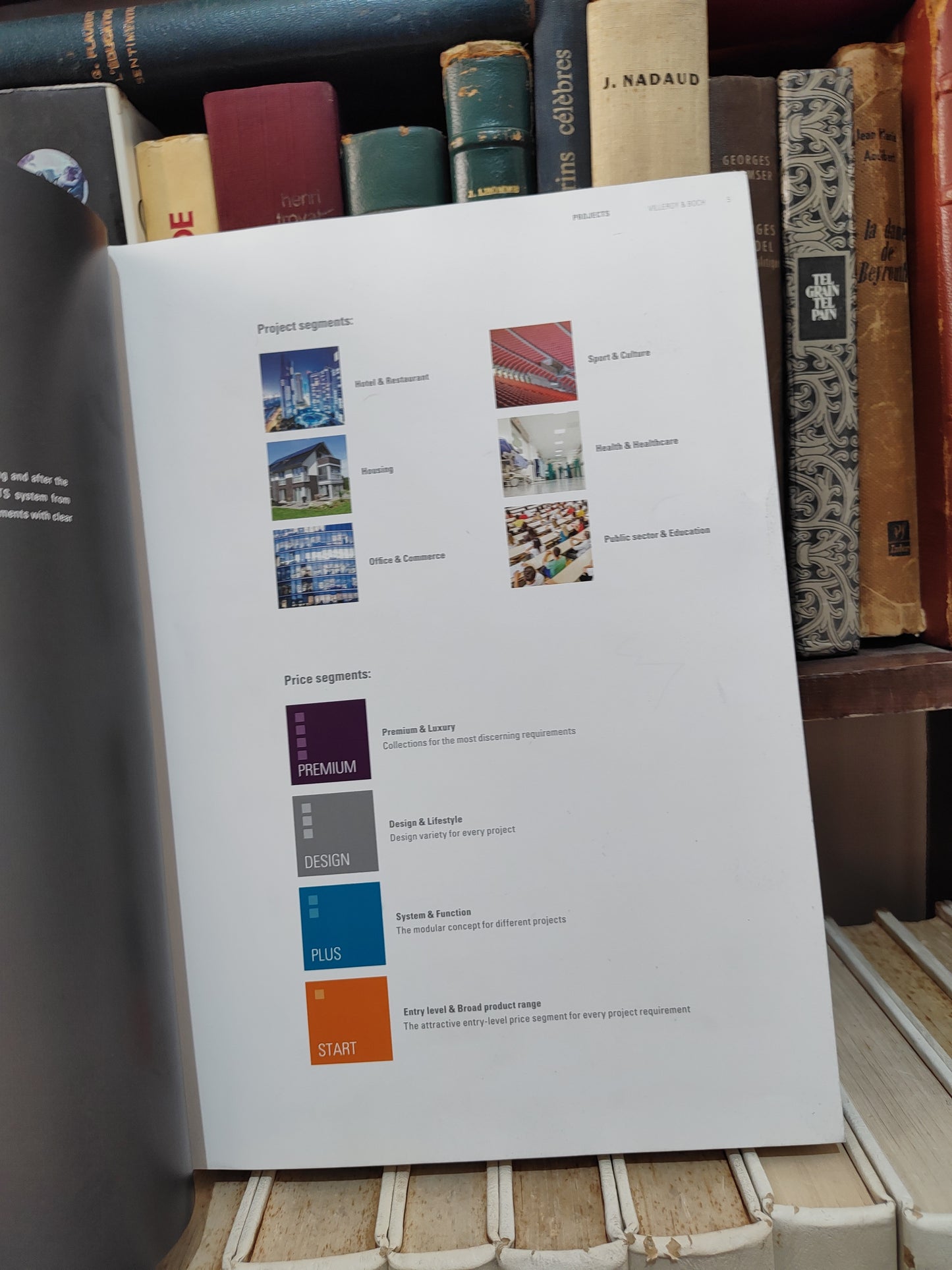 Villeroy - The product guide for architectes  & planners