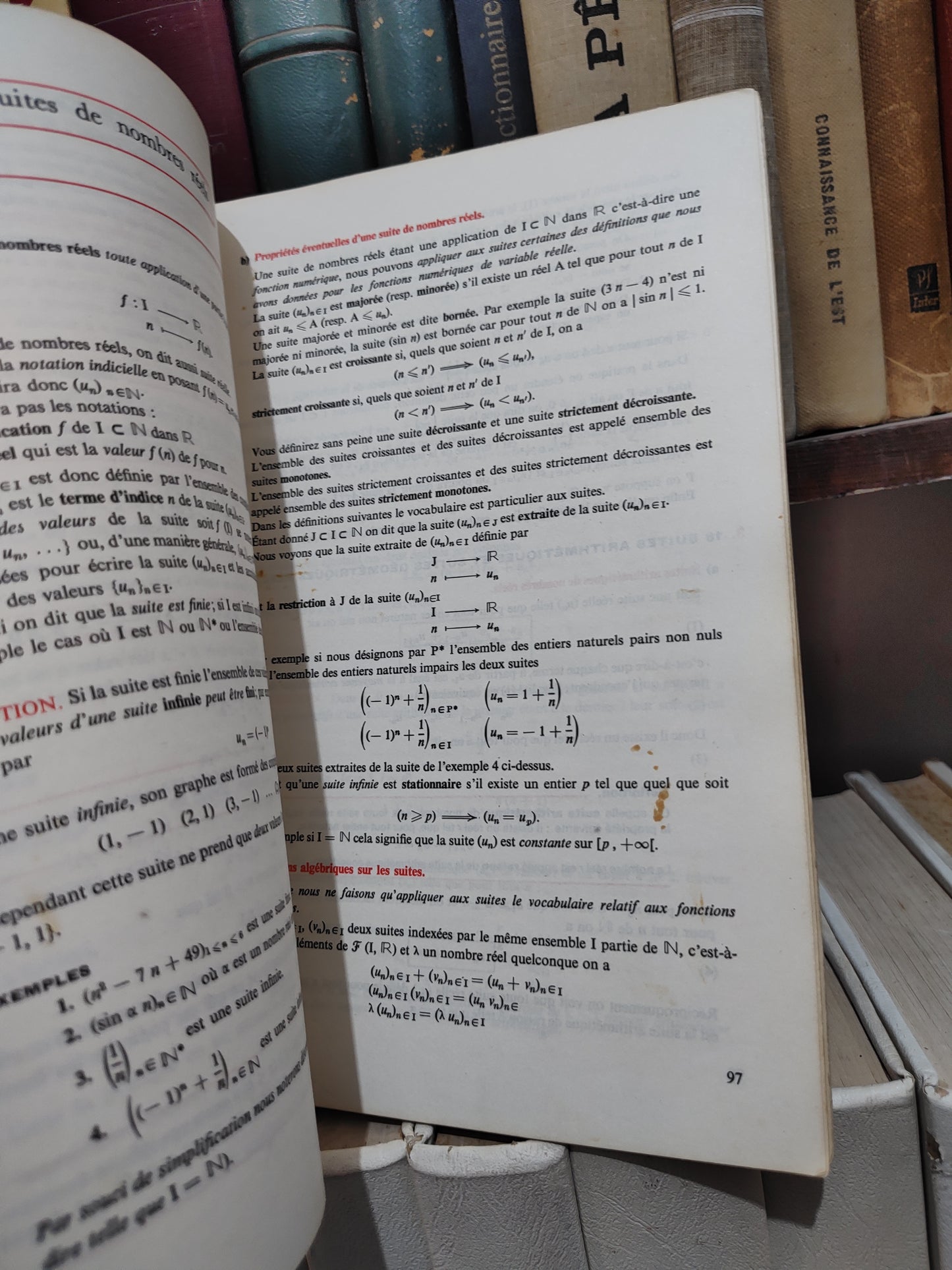 Mathématique Tome 1 Terminale D