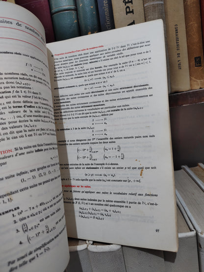 Mathématique Tome 1 Terminale D