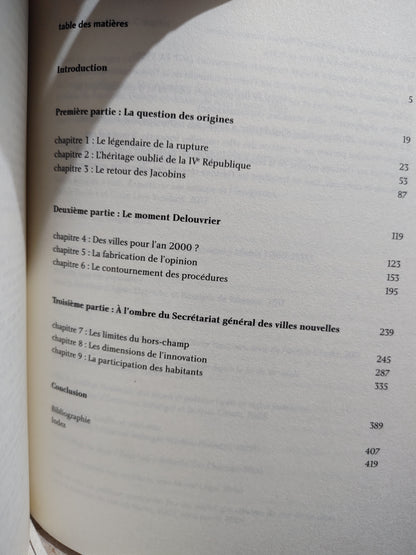 Vadelorge - Retour sur les villes nouvelles : une histoire urbaine du XXe siècle