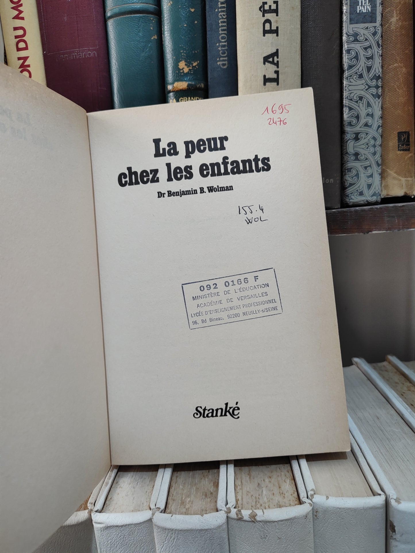 Benjamin - La peur chez les enfants