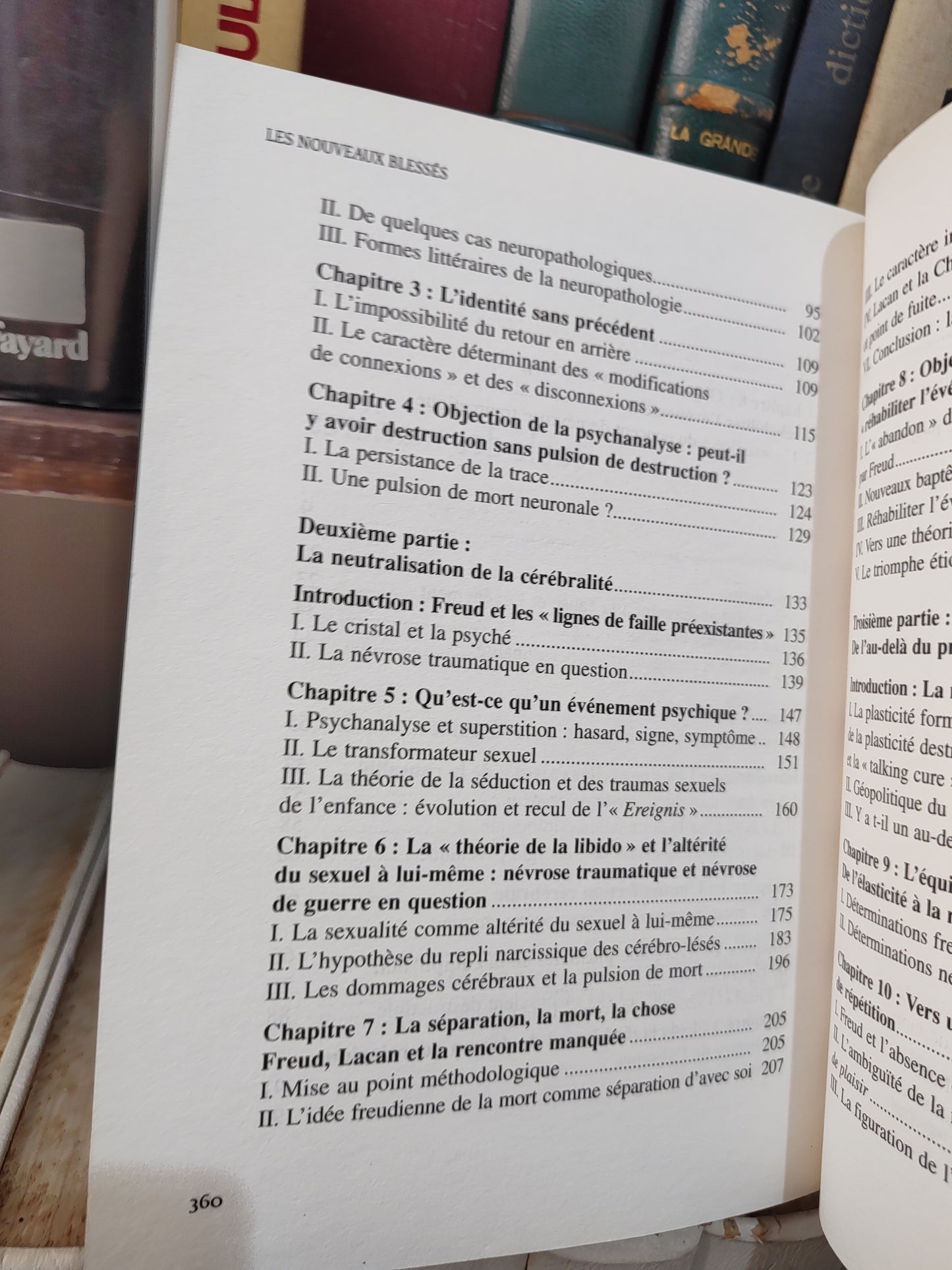 Malabou - Les nouveaux blessés de Freud à la neurologie...