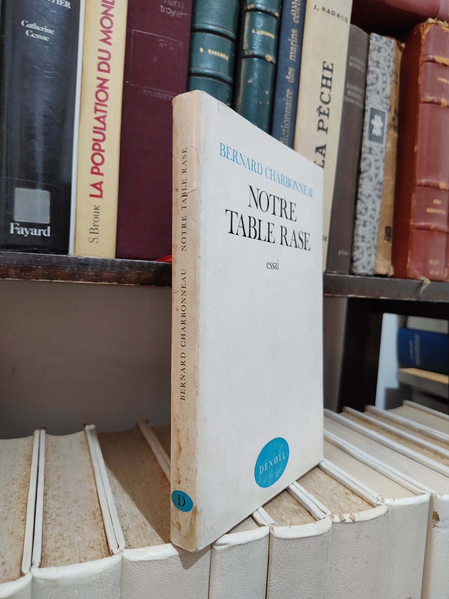 Charbonneau - Notre table rase