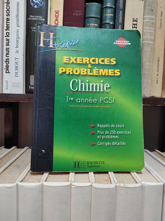 H Perapa : Exercices et problèmes chimie 1ère annyee PCSI