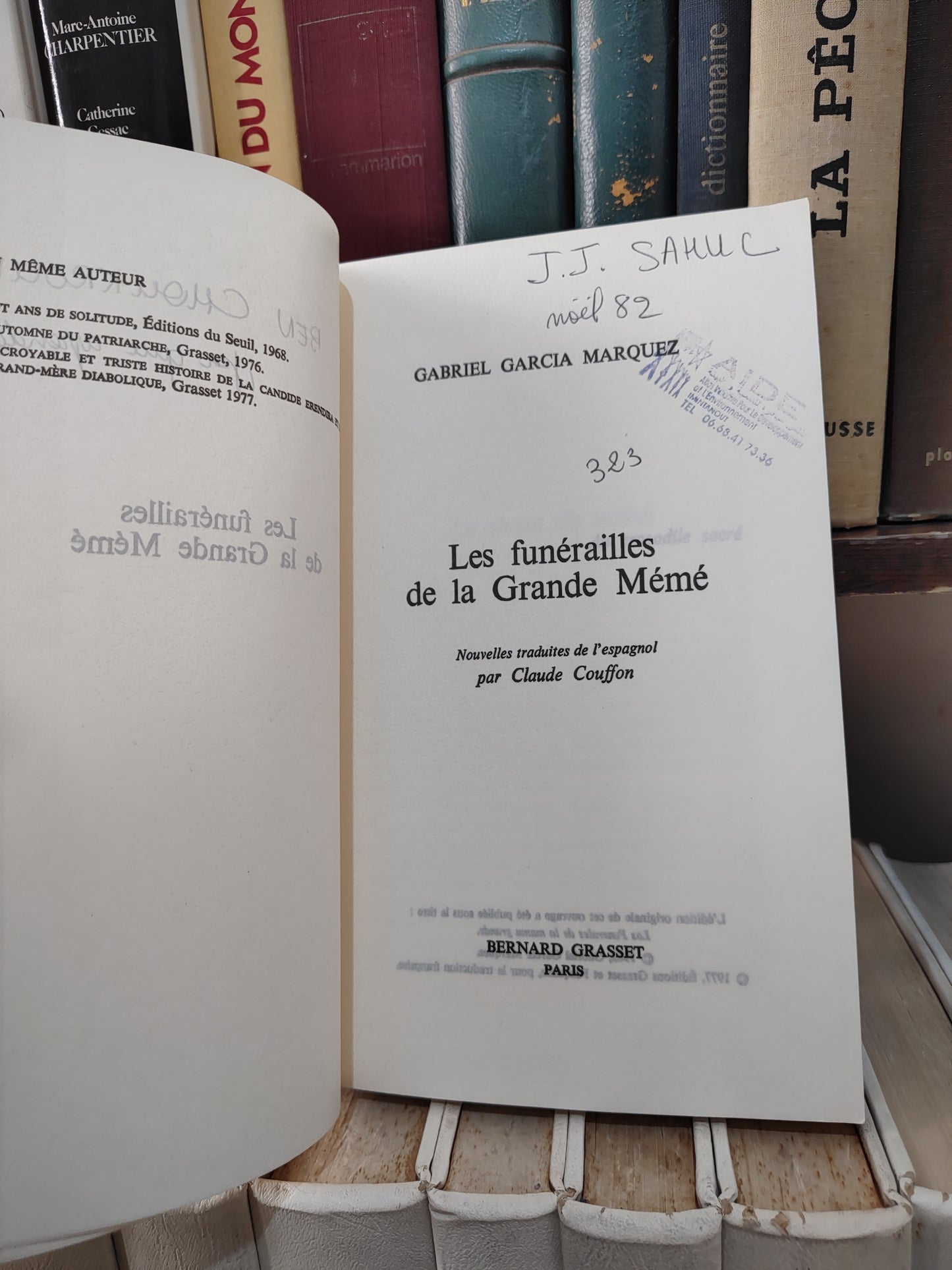 Marquez - Les funérailles de la grande Mémé