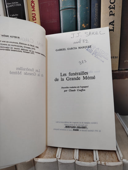Marquez - Les funérailles de la grande Mémé