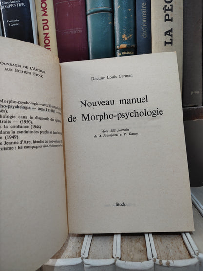 Corman - Nouveau manuel de morpho psychologie