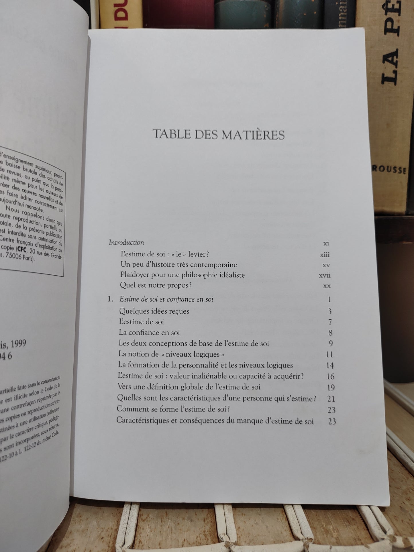 Saint Paul - L'estime de soi, Confiance en soi : Les fondements de notre équilibre personnel et social