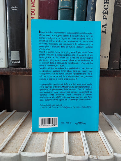Cahiers philosophiques n 93 dossier géographiques