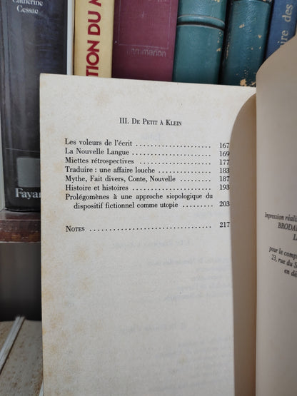 Petit - Manies et germanies