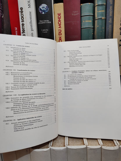 Coulomb - les textures dans les métaux de réseau cubique