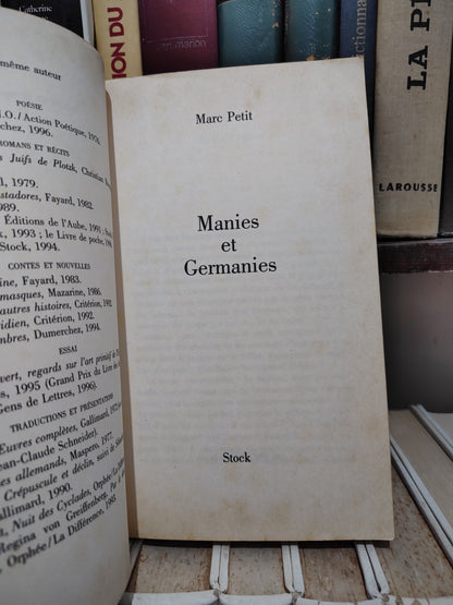 Petit - Manies et germanies