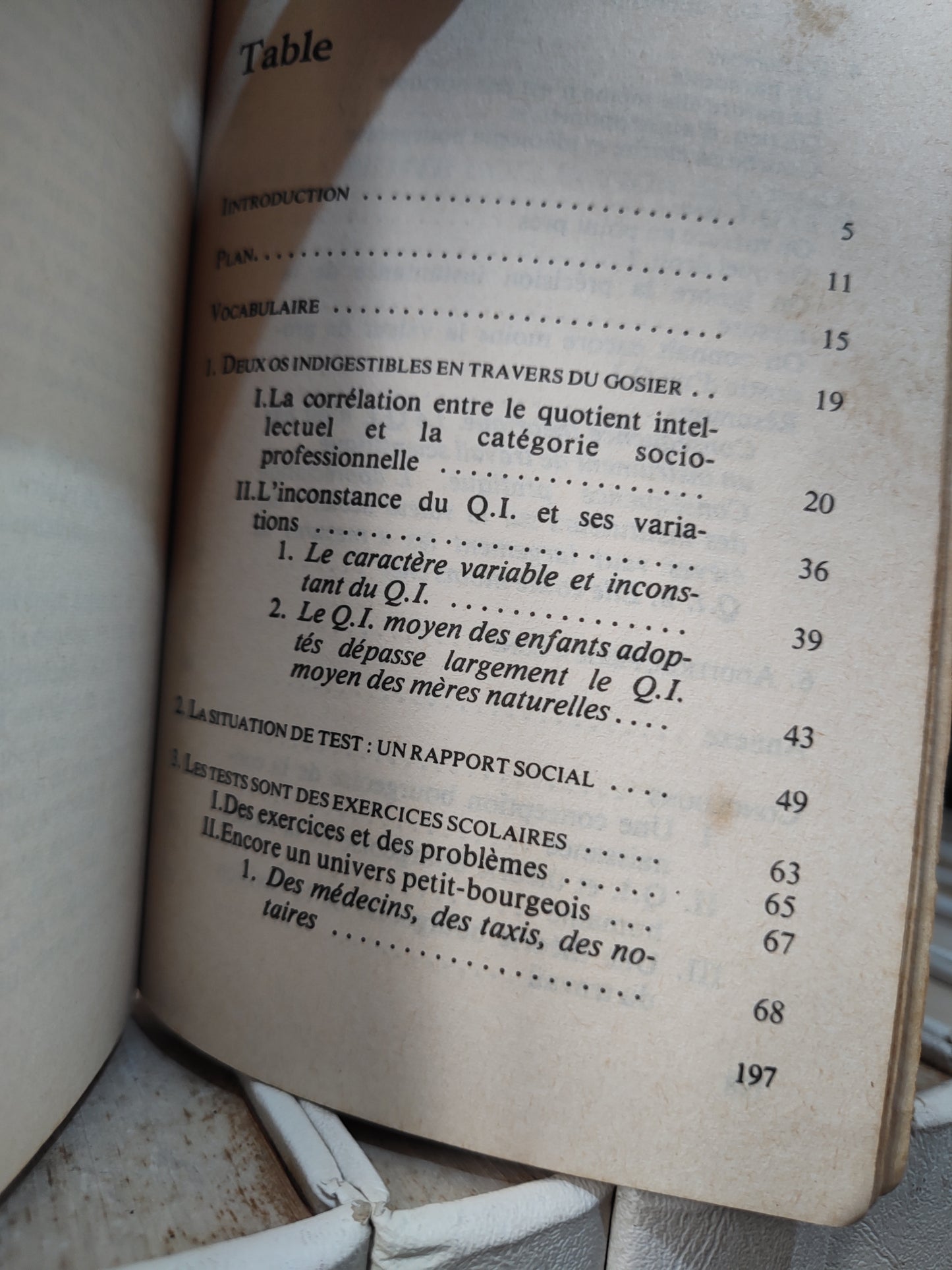 Tort - Le quotient intellectuel
