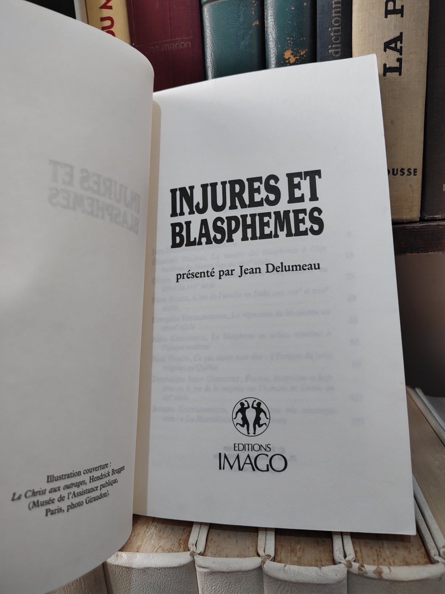 Mentalités - Injures et plasphemess