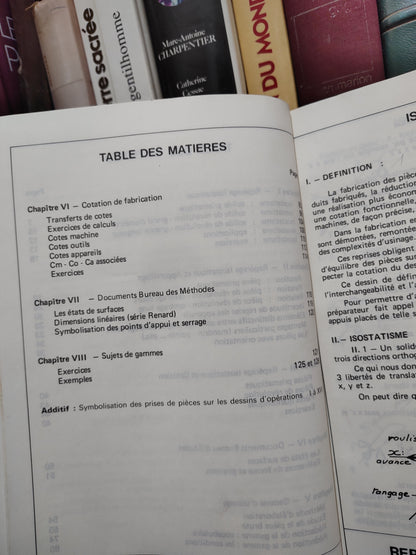 Paoletti - Étude logique des gammes d'usinage