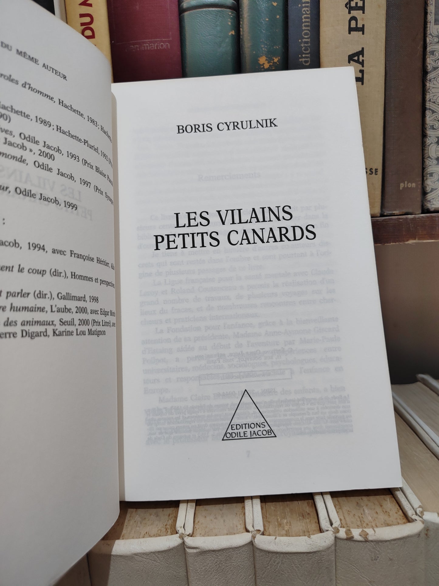 Cyrulnik - Les vilains petits canards
