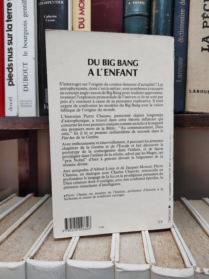 Chaunu - Du big bang a l'enfant