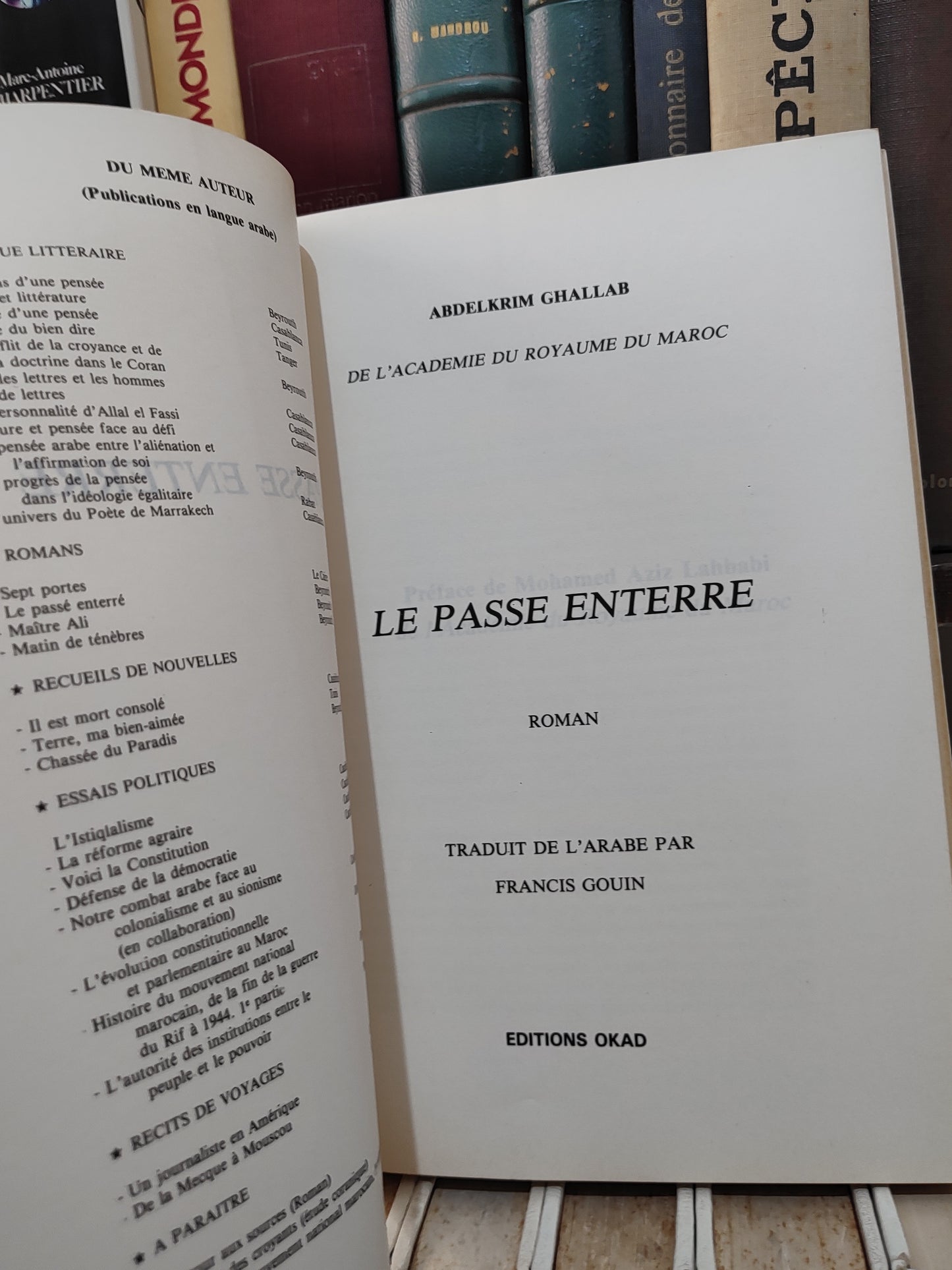Ghallab - Le passe enterré