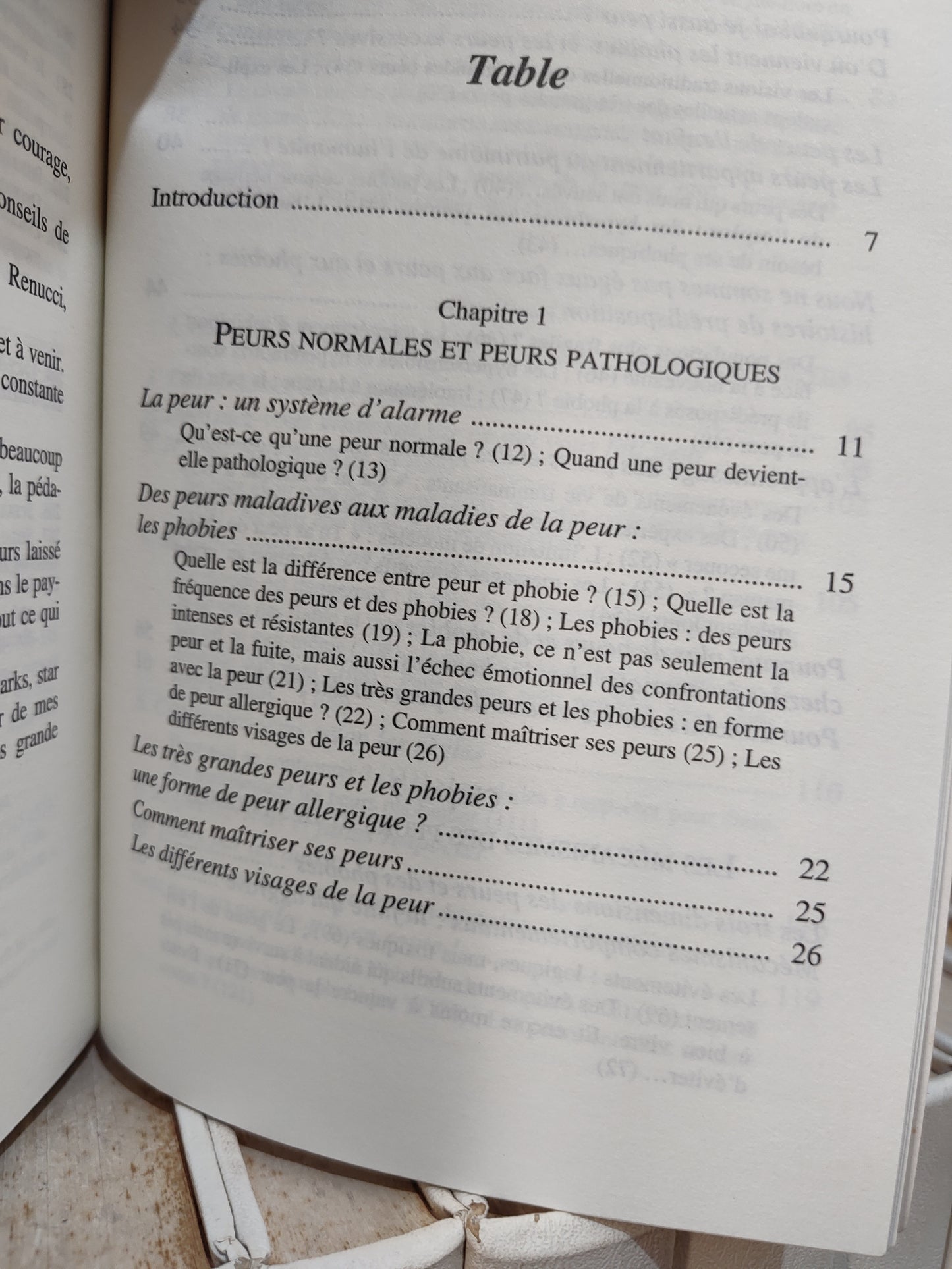 André - Psychologie de la peur