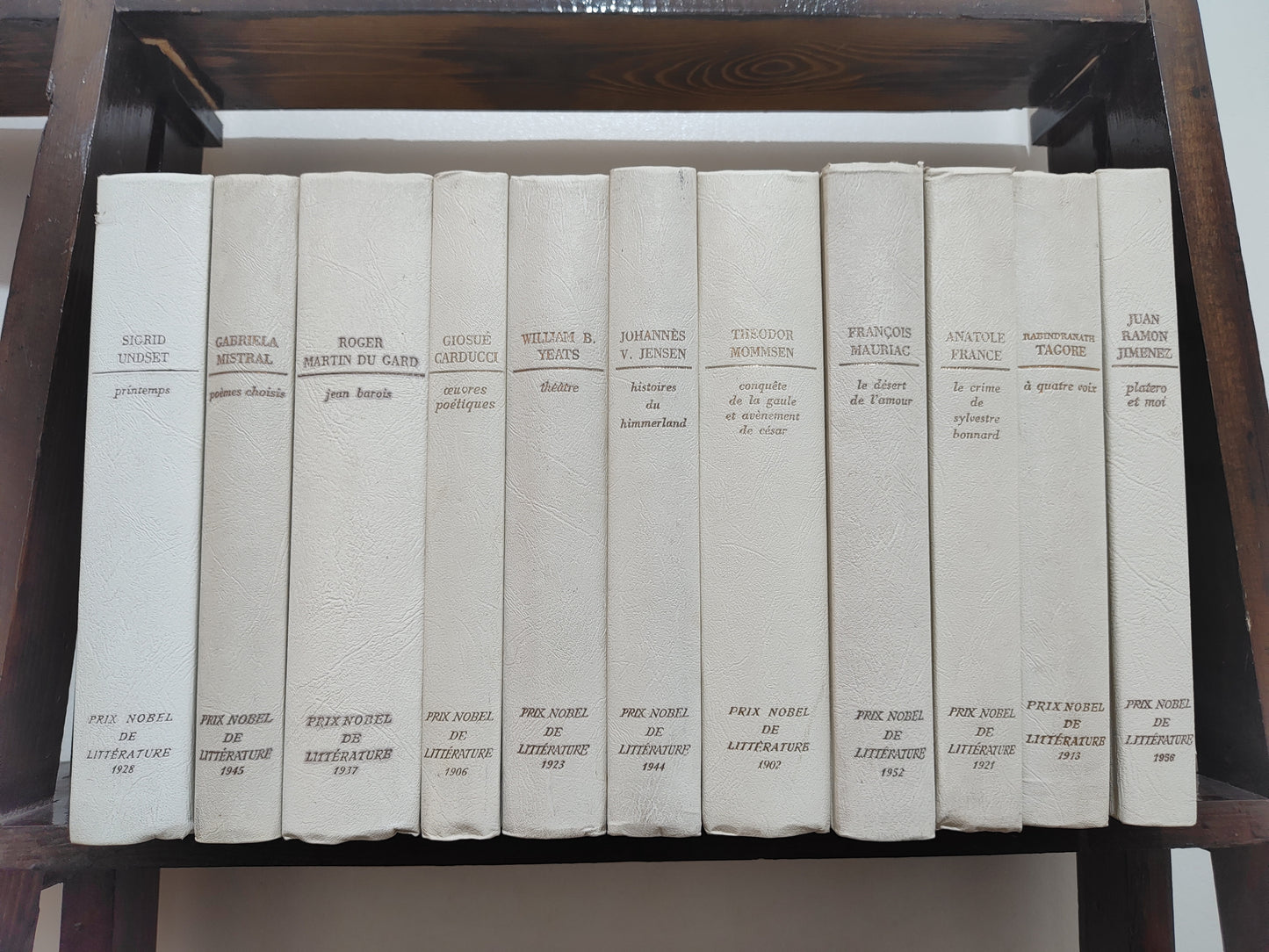 Collection prix nobel de littérature 20 titres