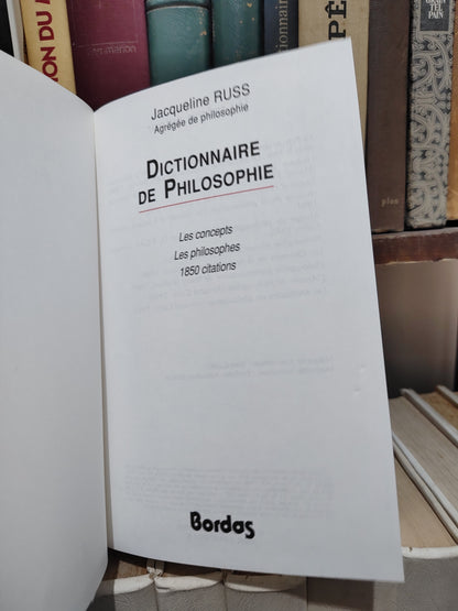 Russ - Dictionnaire de philosophie
