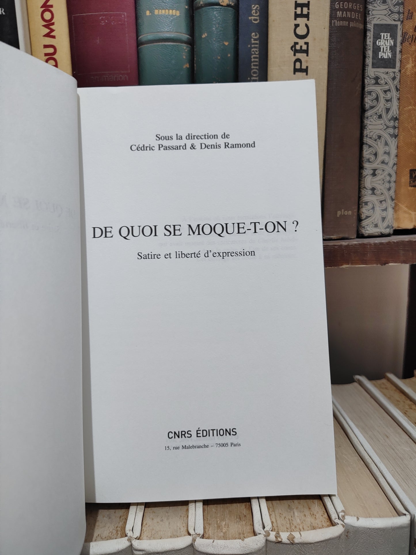 Passard - De quoi se moquent-t-on ? Satire et Liberté d'expression